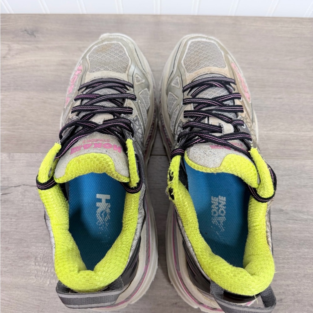 Use women Hoka One One Stinson 3 ATR trail running shoes size 8.5 - Picture 5 of 9